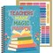 Carson Dellosa Education Fairy Tale Forest Teacher Planner, Undated 8"x11" Lesson Plan Book With Stickers, Class Schedule, Weekly Calendar, Classroom Must Haves, Homeschool Essentials, School Supplies